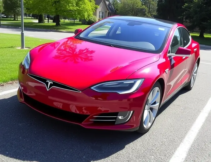 Обзор нового электромобиля Tesla Model S